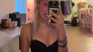 Jordyn Jones so beauty – Sexy in lineger new video OLF leakd