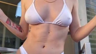 PeachJars Onlyfans Bikini Boob Play Video Leaked